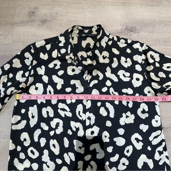 Zara Print Blouse - Picture 3 of 4
